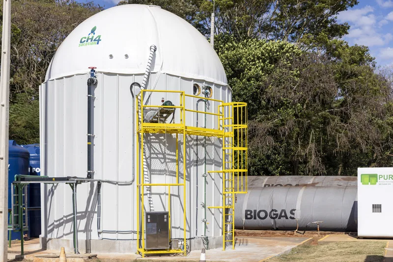 Paraná recebe a primeira planta do Brasil de produção de petróleo sintético a partir de biogás
