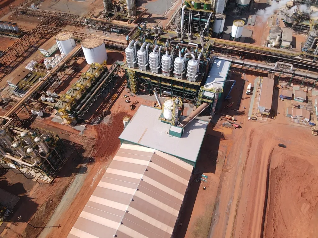 A primeira fábrica de açúcar da CerradinhoBio já está em operação
(Foto: Divulgação CerradinhoBio) A primeira fábrica de açúcar da CerradinhoBio já está em operação
(Foto: Divulgação CerradinhoBio)
