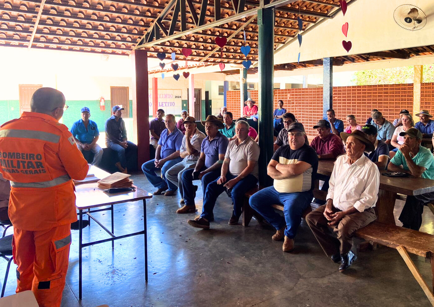 CRV Industrial mineira lidera ação de prevenção de incêndios rurais