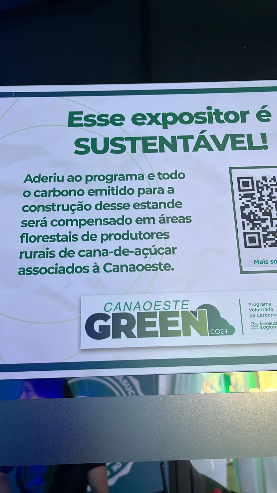 Expositores neutralizam emissões de carbono na Fenasucro & Agrocana