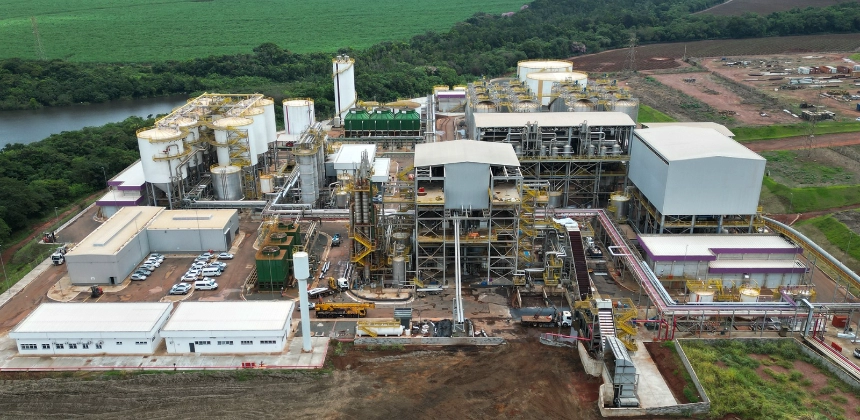 Parque de Bioenergia Bonfim, da Raízen 