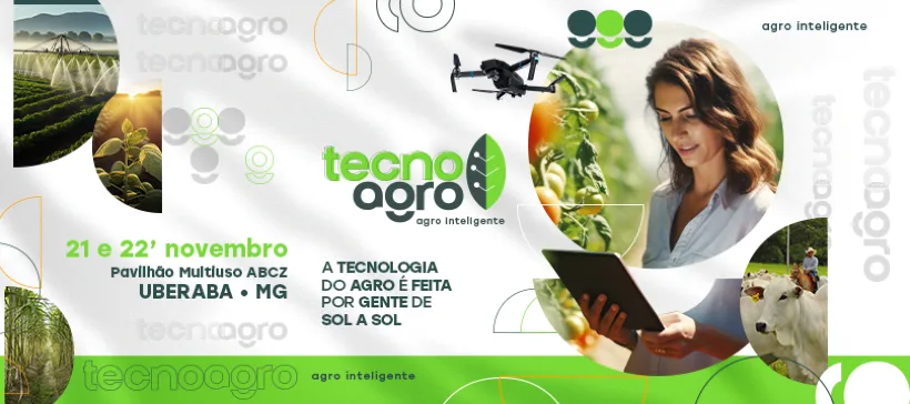 Uberaba sedia a TecnoAgro, feira voltada ao agro que integra capacitação, inovação e tecnologia