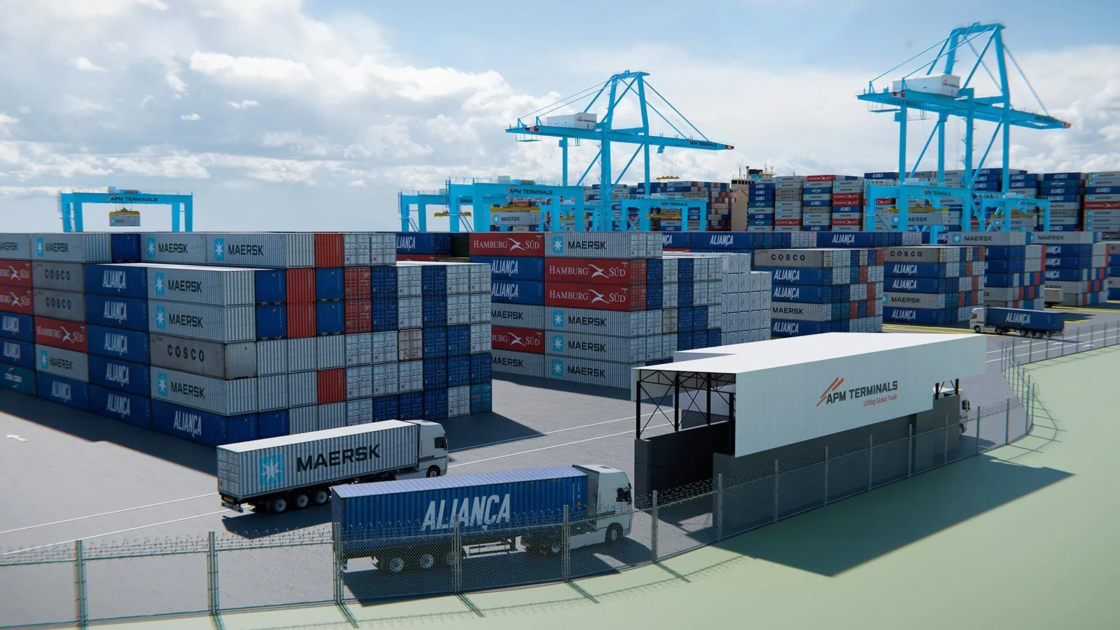 Com investimento de R$ 1,6 bilhão, APM Terminals Suape fortalecerá conexão de Pernambuco com outros portos internacionais