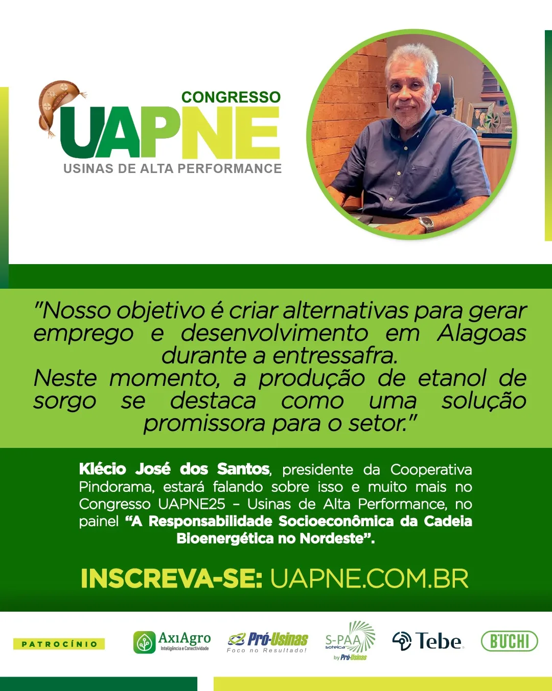 Grandes nomes no #UAPNE25!