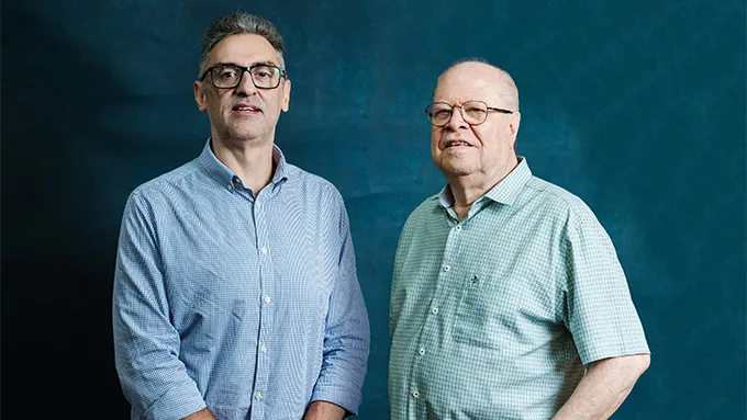 Rogério Mian, Diretor Executivo e Antonio Cesar Salibe, CEO Emérito da UDOP, em foto de arquivo