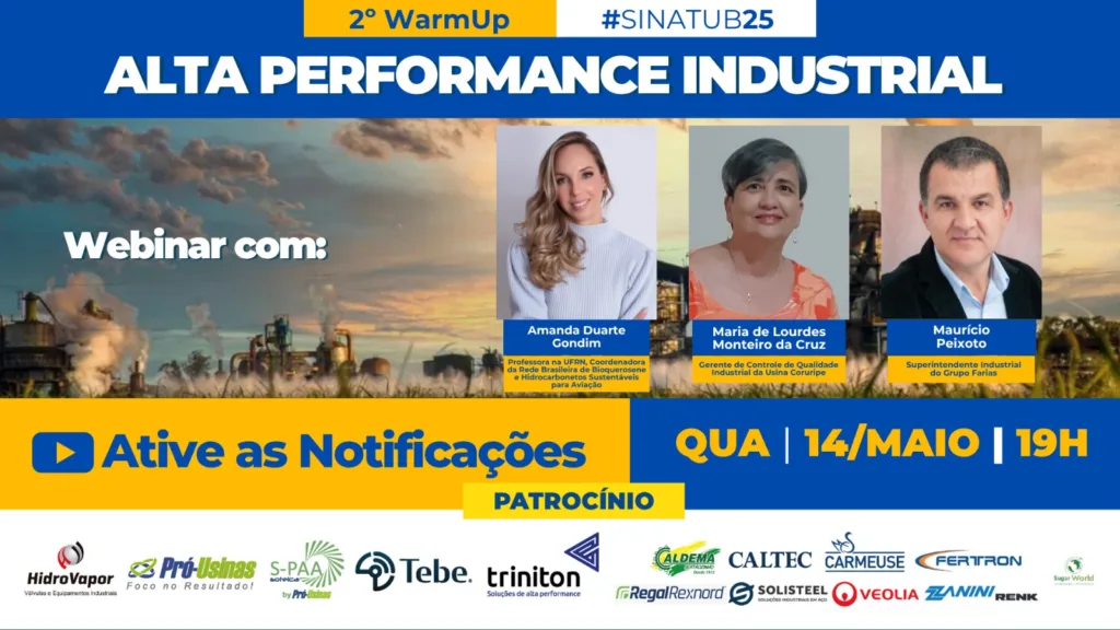 Três especialistas, três perspectivas, um objetivo: alta performance nas usinas