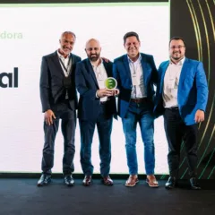Executivos da Cocal no premio Empresas com Melhor Gestão (Foto: Divulgação)