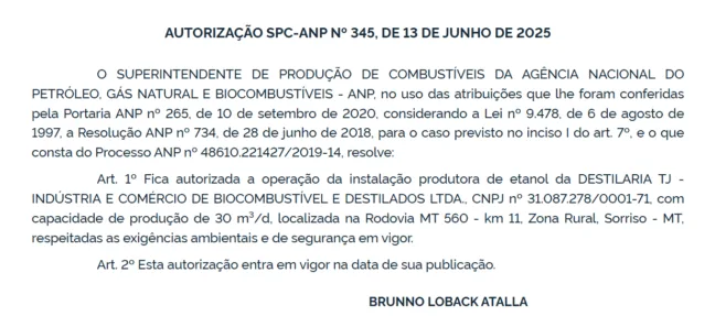 cLDP7jtU-anp ANP oficializa autorização para produtora de etanol • JornalCana
