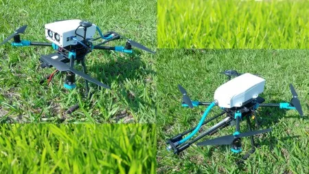Para validar o uso dos drones na coleta de dados de GEE, foram feitos testes no entorno do campus da USP, em São Carlos (fotos: Antonio Daud)
