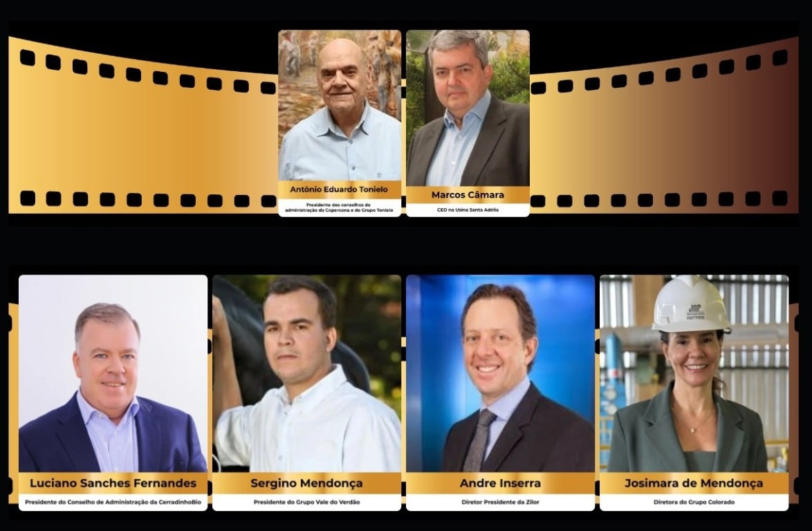 Algumas das presenças já confirmadas no “Hall da Cana” do MasterCana Centro-Sul & Social 2025

