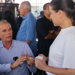 Alexandre Andrade Lima, presidente da AFCP, e a governadora de Pernambuco, Raquel Lyra (Divulgação)