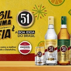 Cachaça 51 é a mais lembrada pelos paulistanos, segundo pesquisa