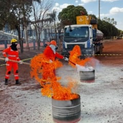 CRV Industrial mineira intensifica ações de prevenção e combate a incêndios