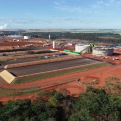 Planta de biogás da Cocal em Narandiba (SP) (Divulgação)
