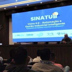 Josias Messias, CEO da Procana, durante abertura do SINATUB 4.0