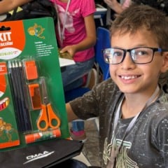 CMAA apoia Programa Patrulheiro Mirim e entrega kits escolares em Ituiutaba
