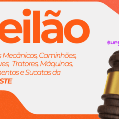Usina Alcoeste realiza leilão de máquinas
