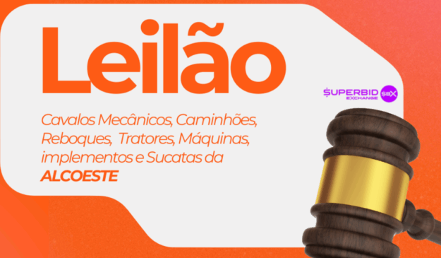 Usina Alcoeste realiza leilão de máquinas