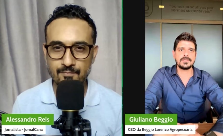 Giuliano Beggio é um dos entrevistados no JornalCana 360 Giuliano Beggio é um dos entrevistados no JornalCana 360