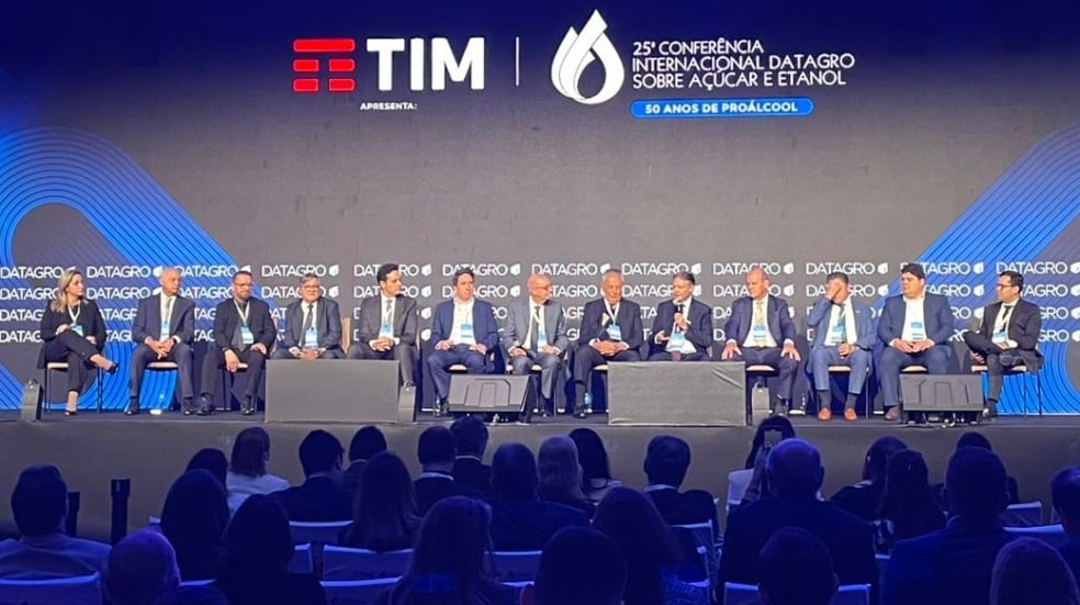 Lideranças do setor de bioenergia na Conferência Datagro (Foto: Divulgação)