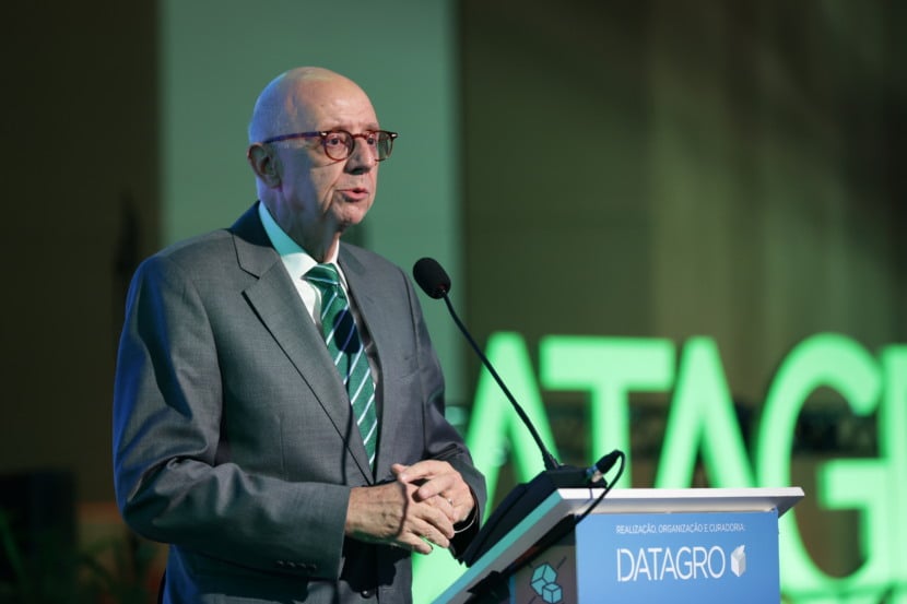 Plínio Nastari, presidente da DATAGRO, durante a 24ª Conferência Internacional DATAGRO sobre Açúcar e Etanol 2024