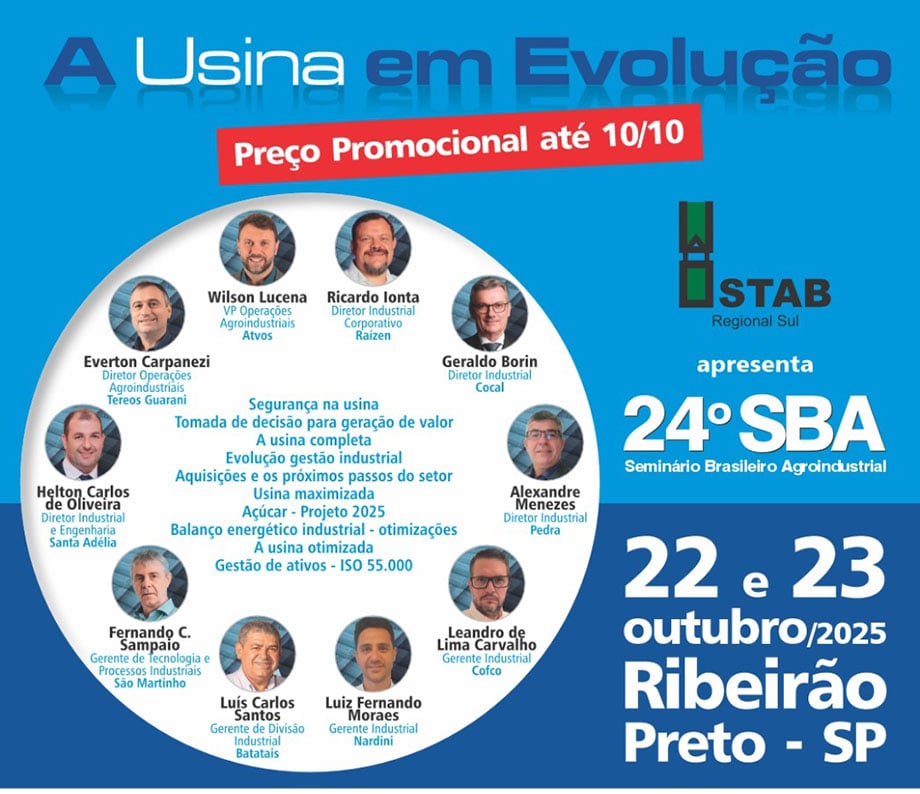 Vem aí o 24º SBA – A Usina em Evolução