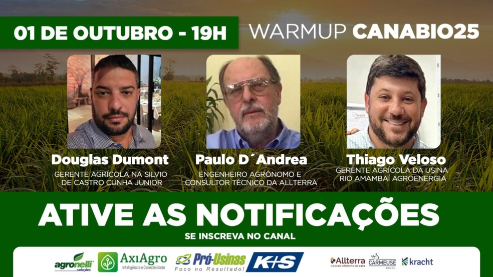 Do virtual ao presencial: webinar abre a semana que antecede o CANABIO25