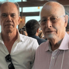 Alexandre Andrade Lima (presidente da AFCP) e Gerson Carneiro Leão (presidente do Sindicape)