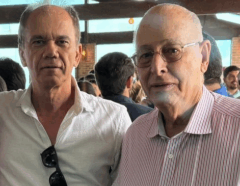 Alexandre Andrade Lima (presidente da AFCP) e Gerson Carneiro Leão (presidente do Sindicape)