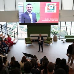 Presidente do Canal Rural, Julio Cargnino, apresentou novidades ao mercado publicitário em SP (Foto: Divulgação)