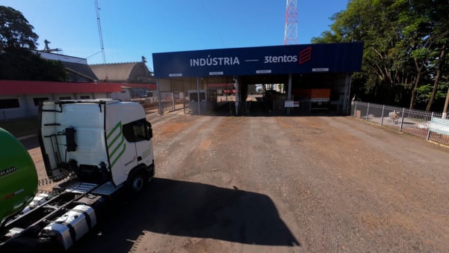 Unidade industrial de Ijuí (R) já está produzindo biodiesel a partir da canola negociada nesta safra (Foto - Divulgação 3tentos)