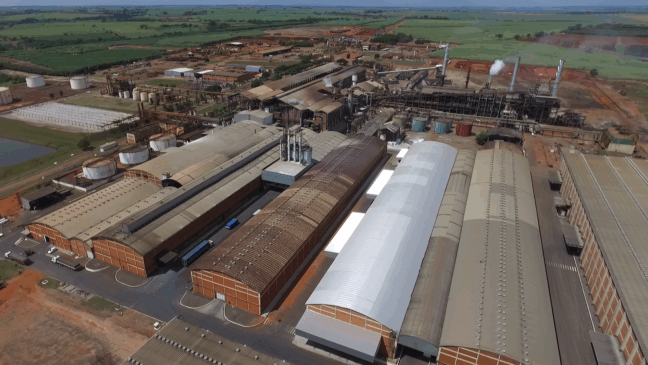 Unidade Cruz Alta da Tereos (Imagem: Divulgação)