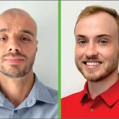 Guilherme Rodrigues e Marcos Loman