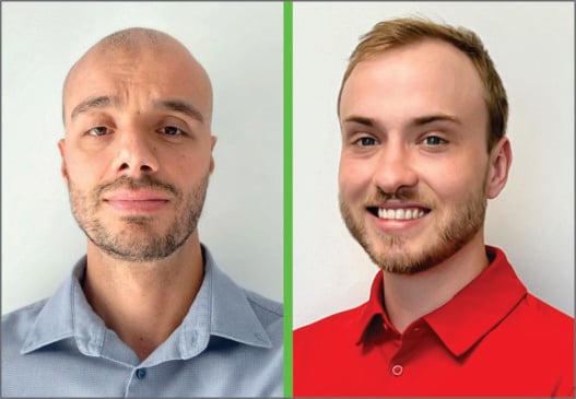 Guilherme Rodrigues e Marcos Loman