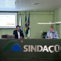 O projeto foi apresentado ao setor sucroenerg&eacute;tico nordestino durante palestra no Sinda&ccedil;&uacute;car-PE (Foto: Thatiany Lucena/DP)