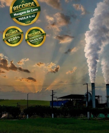Usina São José do Pinheiro bate recordes históricos na safra 2025/26