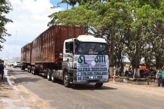 Usina Santa Maria bate recorde de moagem na safra 2025/26: 2,47 milhões de toneladas